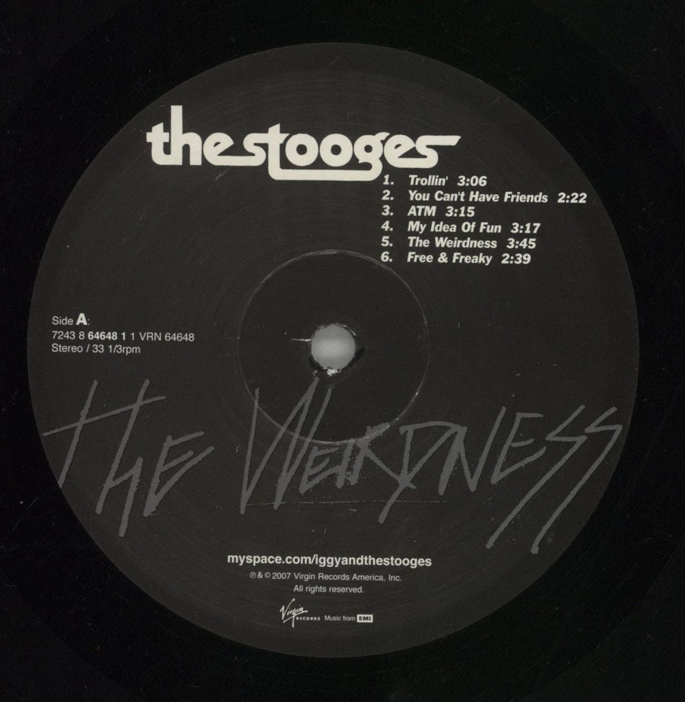 The Stooges The Weirdness UK 2-LP vinyl record set (Double LP Album) TSG2LTH860169