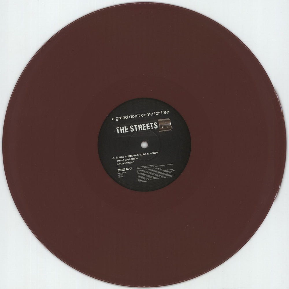 The Streets A Grand Don't Come For Free UK 2-LP vinyl record set (Double LP Album) RET2LAG874113