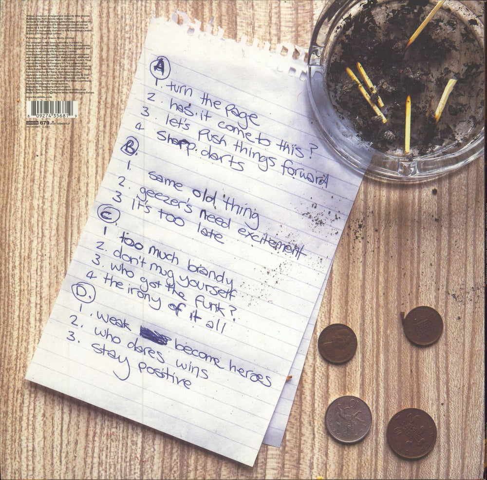 The Streets Original Pirate Material - 1st - Hype Stickered German 2-LP vinyl record set (Double LP Album) 809274356819