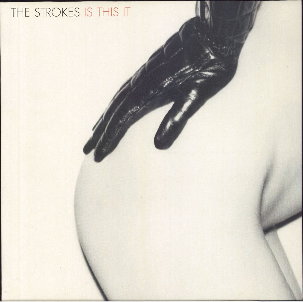 The Strokes Is This It? UK vinyl LP album (LP record) RTRADELP030