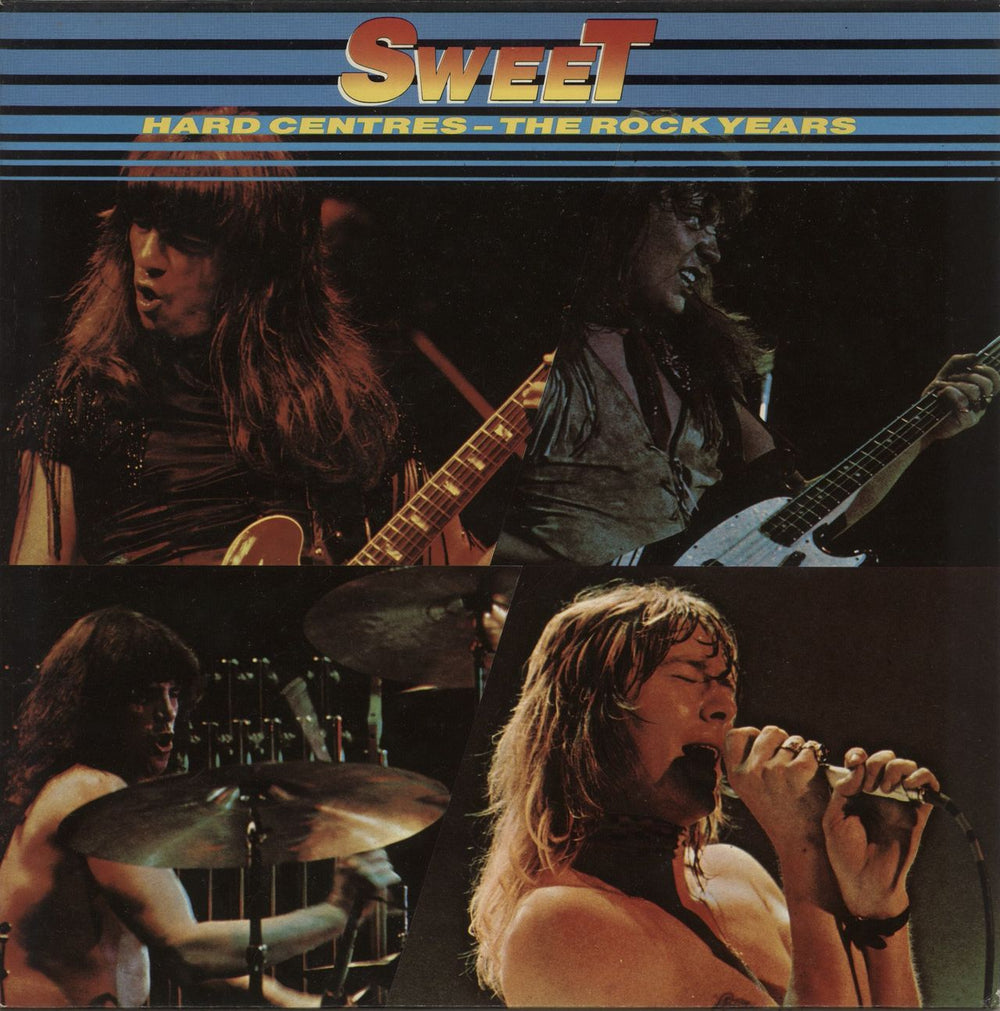 The Sweet Hard Centres - The Rock Years UK vinyl LP album (LP record) ZEB11