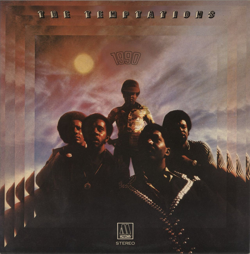 The Temptations 1990 Japanese Promo vinyl LP album (LP record) SWX-6075