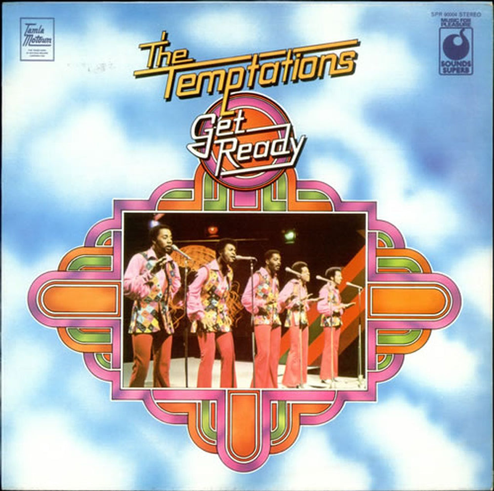 The Temptations Get Ready UK vinyl LP album (LP record) SPR90004