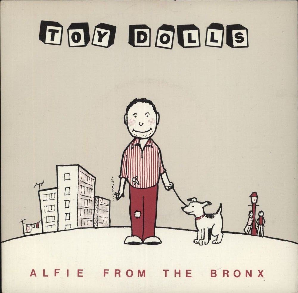 The Toy Dolls (70s) Alfie From The Bronx UK 7" vinyl single (7 inch record / 45) VOL8
