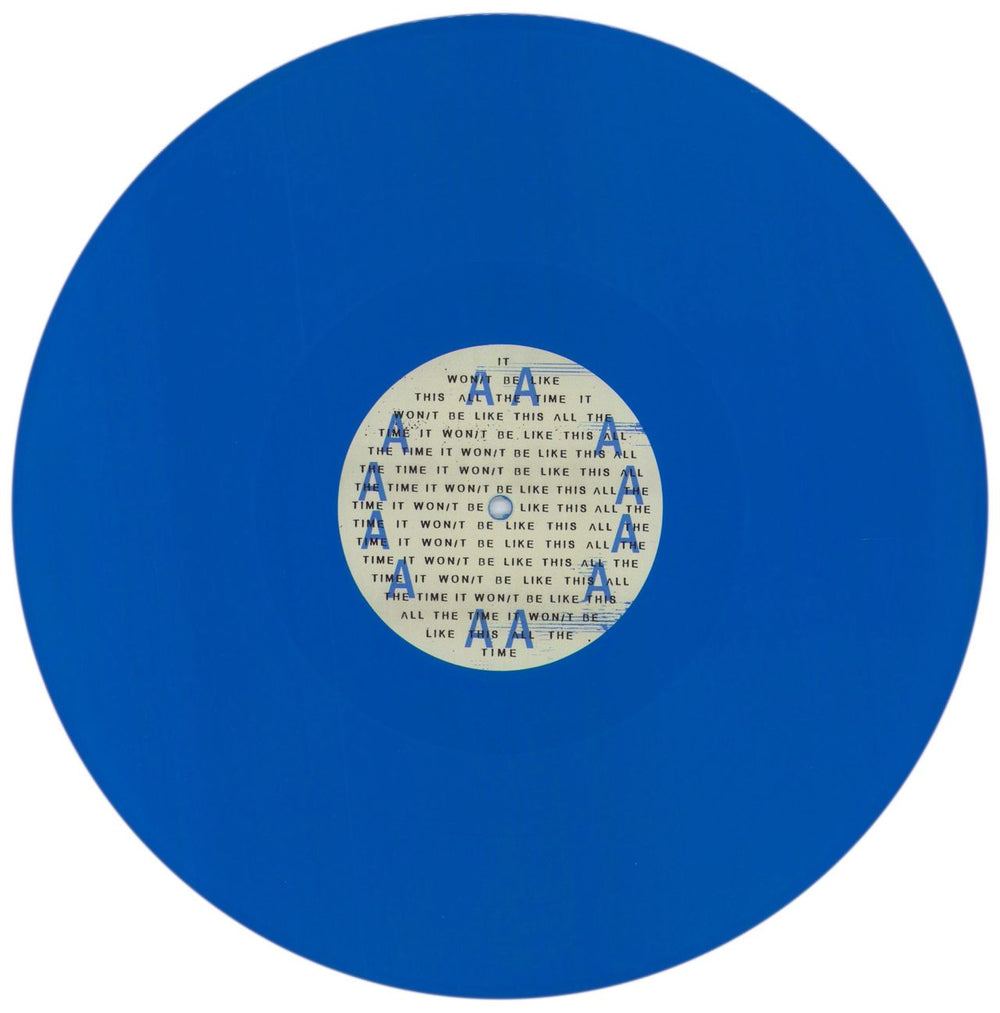 The Twilight Sad It Won/t Be Like This All The Time - Blue Vinyl - Autographed UK 2-LP vinyl record set (Double LP Album) TYW2LIT849308