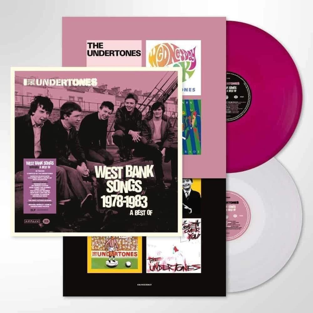 The Undertones West Bank Songs 1978-1983 A Best Of - Purple & White - Sealed UK 2-LP vinyl record set (Double LP Album) SALVO426DLP