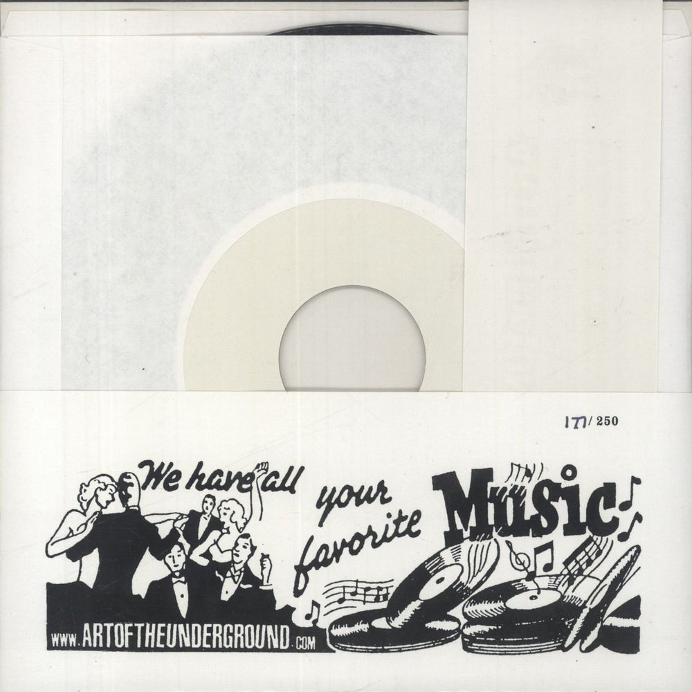 The Unlovables Art Of The Underground Single Series Volume 15 US 7" vinyl single (7 inch record / 45)