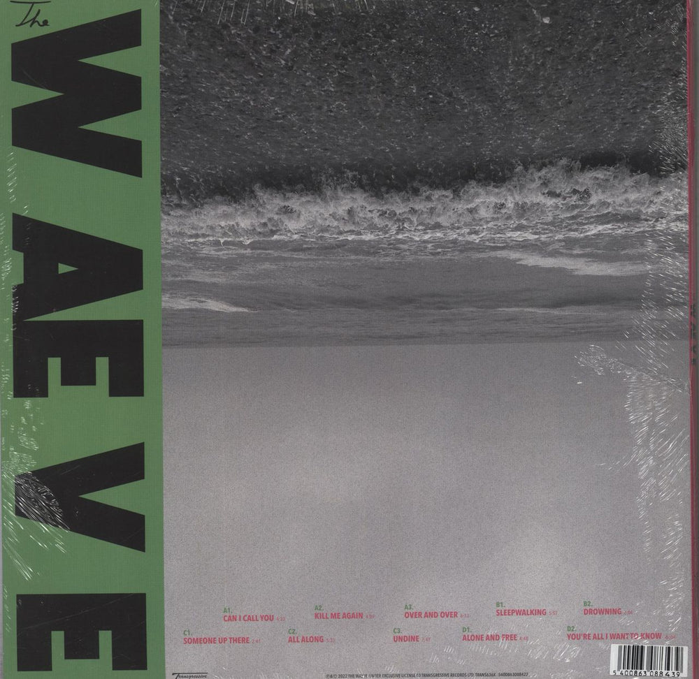 The Waeve The Waeve - Green Vinyl + Flexi + Autographed Print UK 2-LP vinyl record set (Double LP Album) 5400863088439