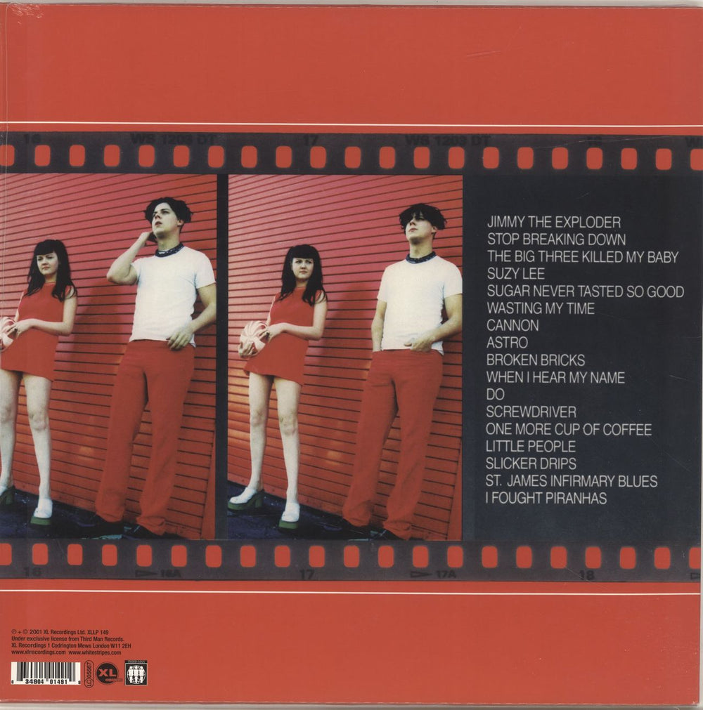The White Stripes The White Stripes UK vinyl LP album (LP record) 634904014919