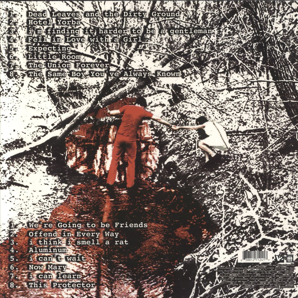 The White Stripes White Blood Cells US vinyl LP album (LP record) 638812712417