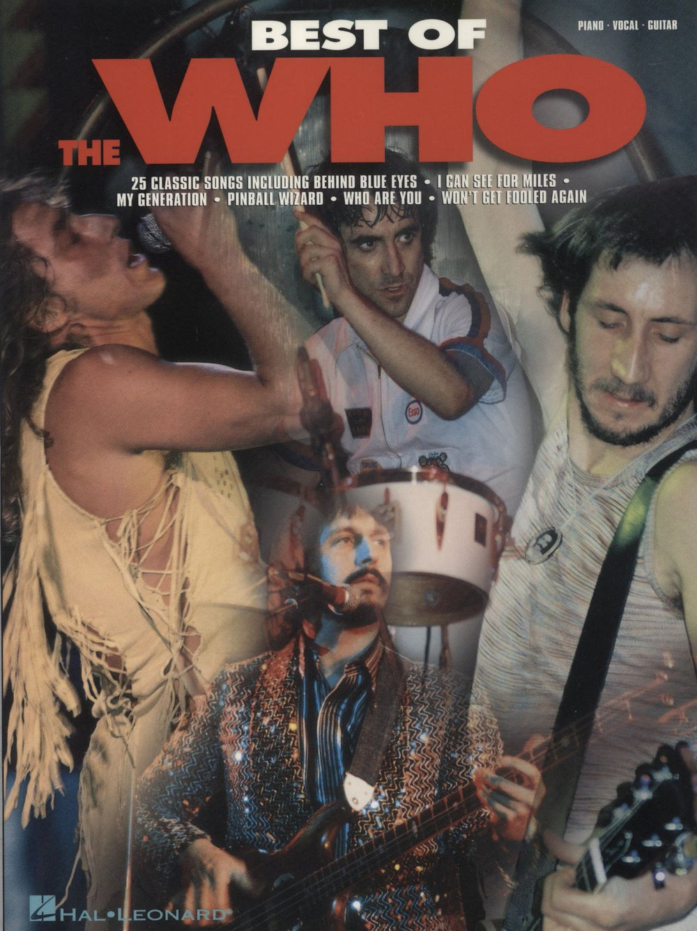 The Who Best Of The Who US book HL00306382