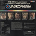 The Who Quadrophenia UK laserdisc / lazerdisc