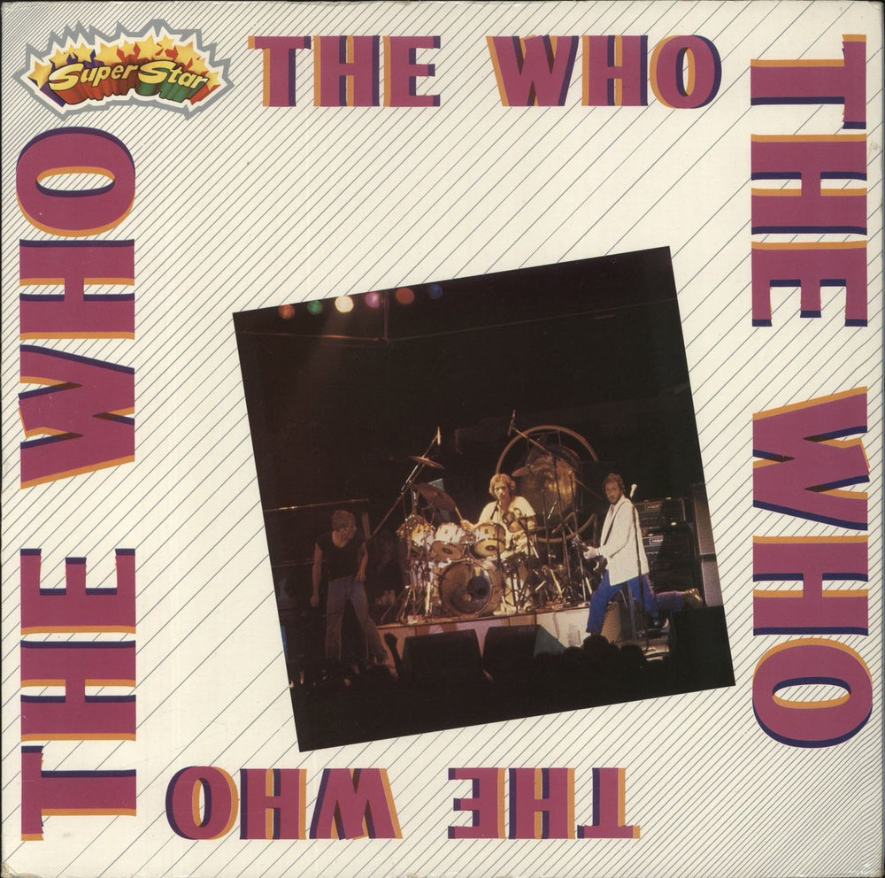 The Who The Who Italian vinyl LP album (LP record) SU-1008