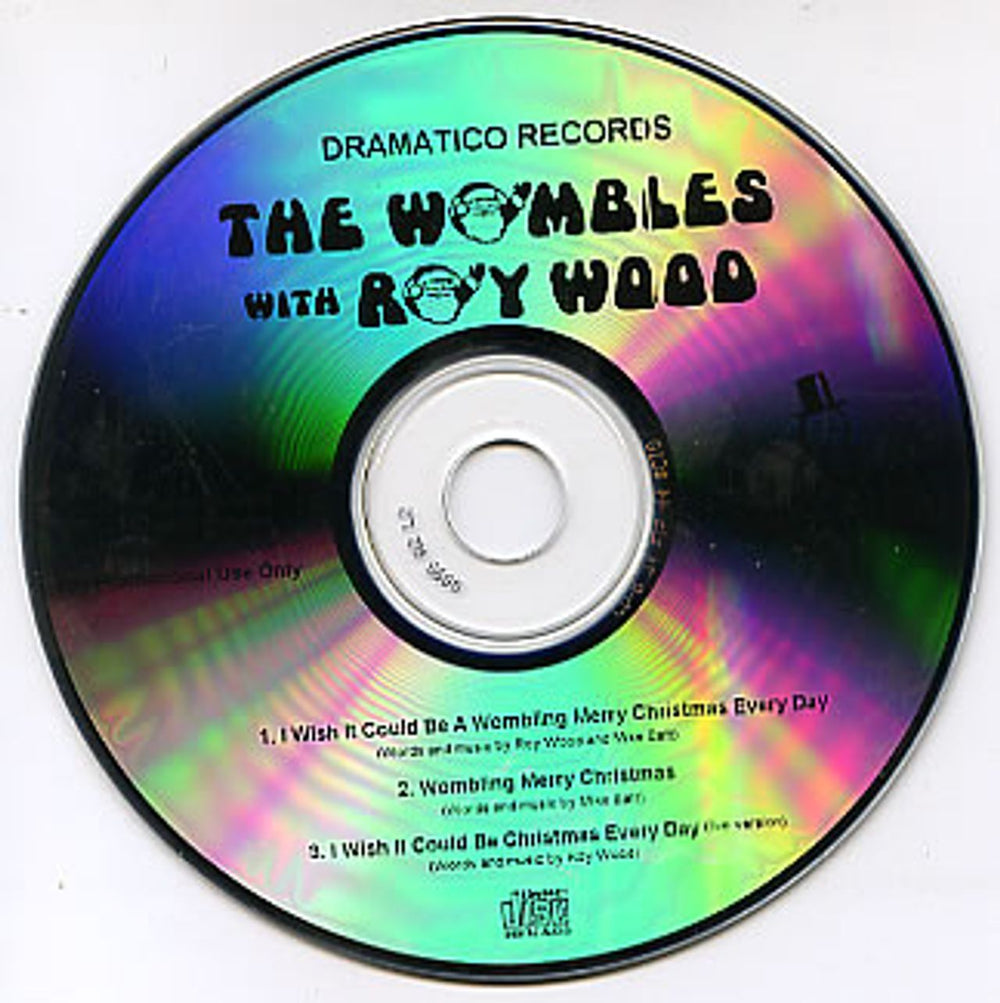The Wombles I Wish It Could Be A Wombling Merry Christmas Every Day UK Promo CD-R acetate WMBCRIW290896