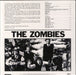 The Zombies The Zombies US vinyl LP album (LP record) ZOMLPTH842472