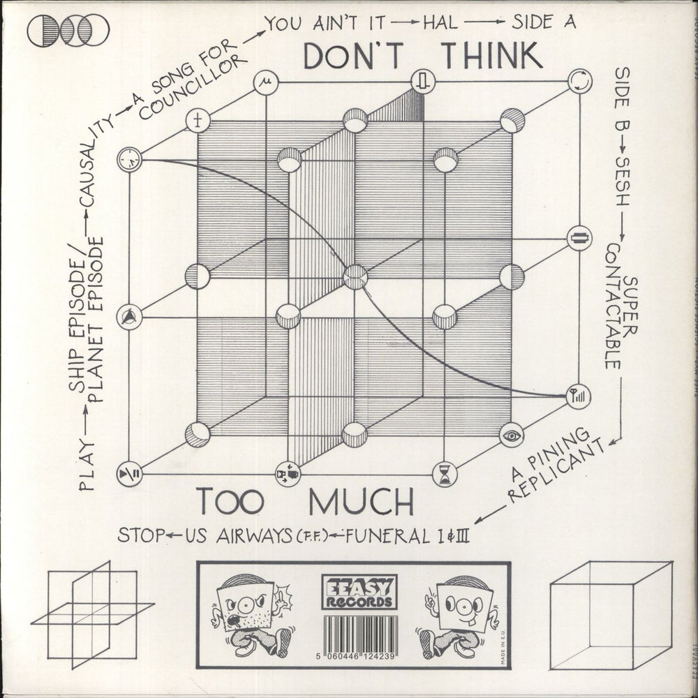 Thee MVPs Science Fiction UK vinyl LP album (LP record) 5060446124239