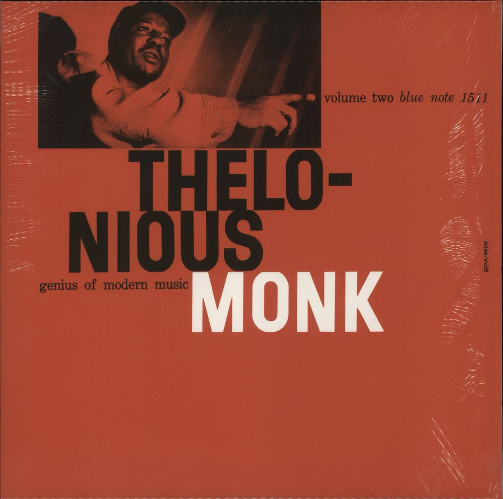 Thelonious Monk Genius Of Modern Music Volume 2 - Blue Note Records 75th Anniversary US vinyl LP album (LP record) B0022337-01