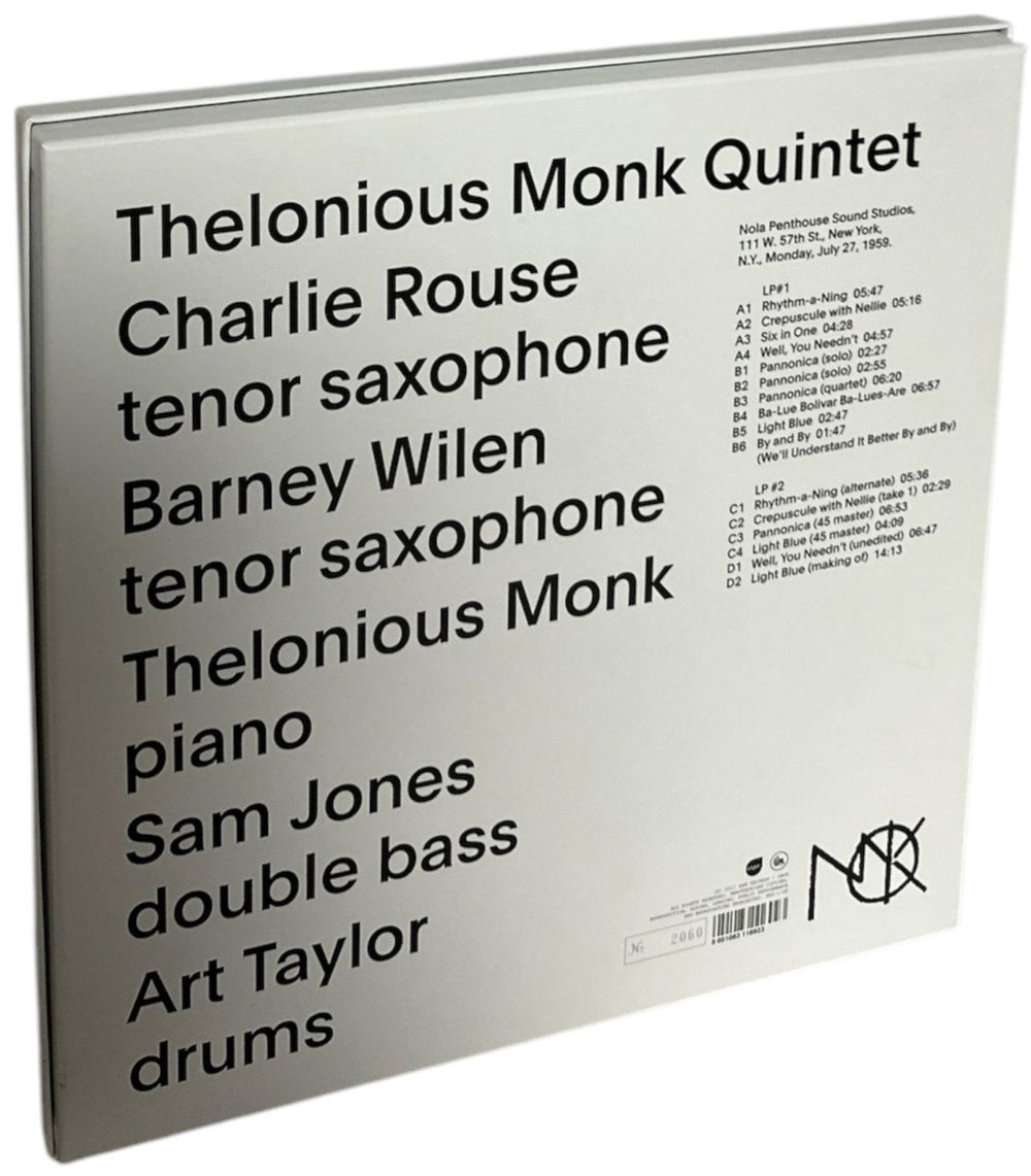 Thelonious Monk Les Liaisons Dangereuses 1960 - Deluxe Edition - RSD US Vinyl Box Set