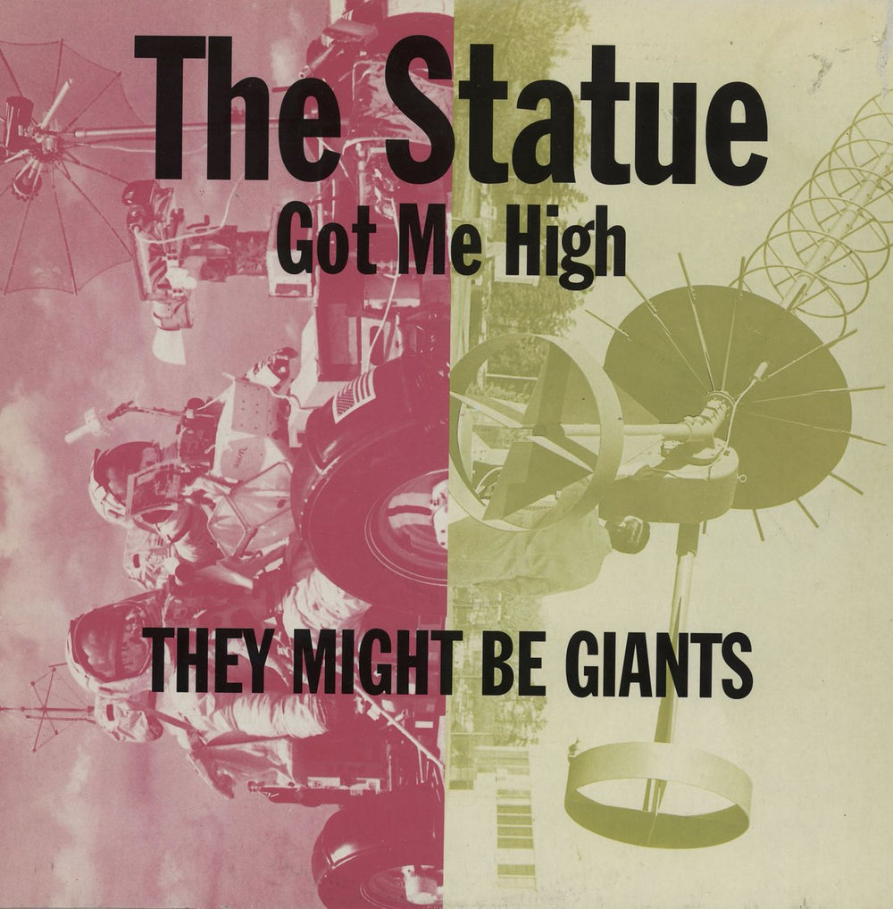 They Might Be Giants The Statue Got Me High UK 12" vinyl single (12 inch record / Maxi-single) EKR141T