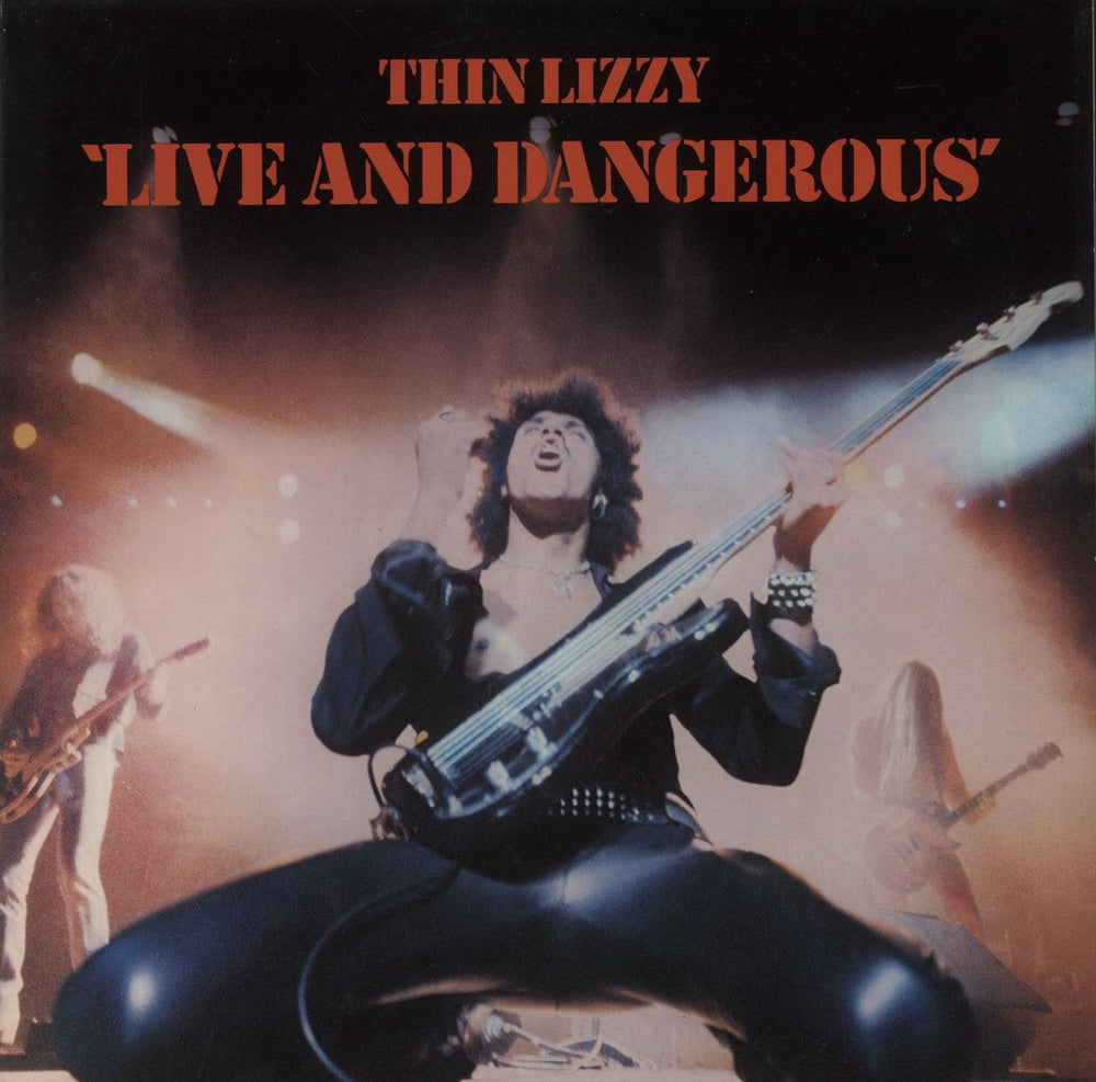 Thin Lizzy Live And Dangerous - Label Variant Dutch 2-LP vinyl record set (Double LP Album) 6641810