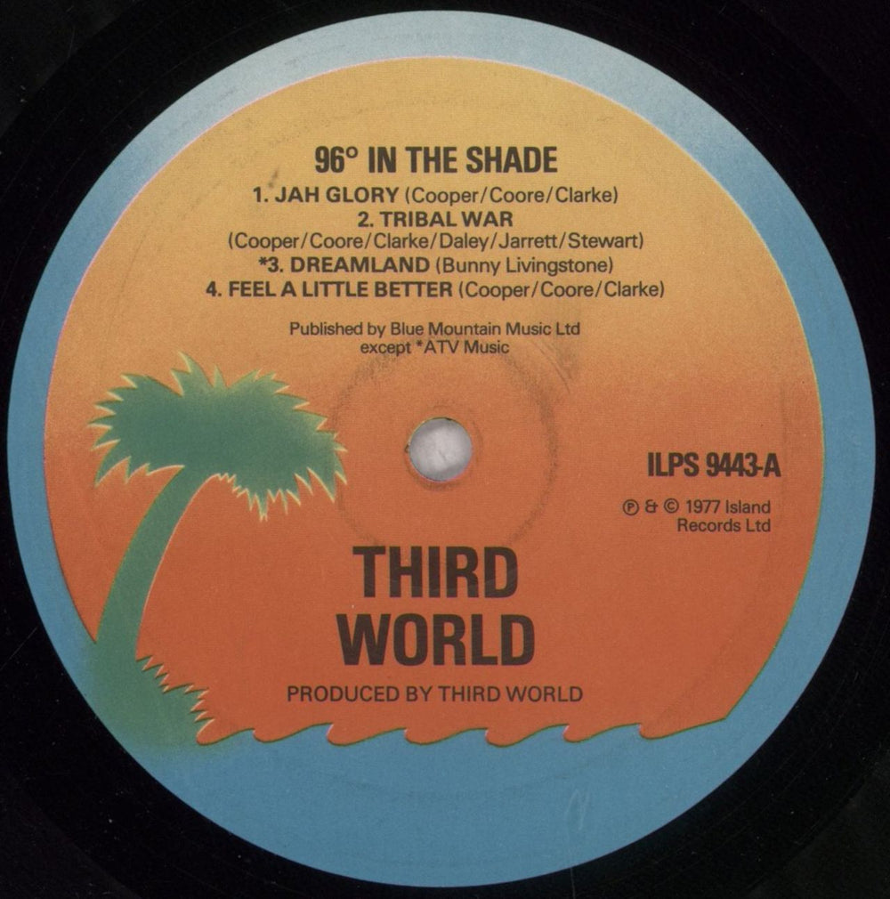 Third World 96° In The Shade - 1st UK vinyl LP album (LP record) TRWLPIN848458