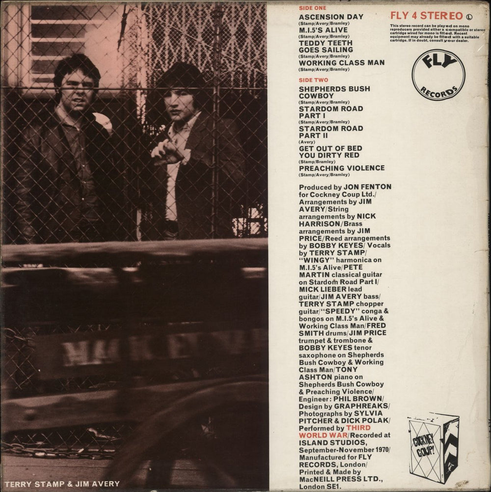 Third World War Third World War UK vinyl LP album (LP record)