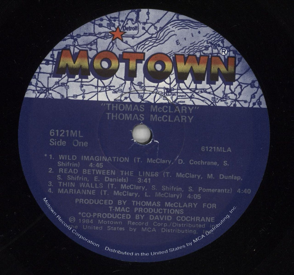 Thomas McClary Thomas McClary US vinyl LP album (LP record) X7-LPTH864666