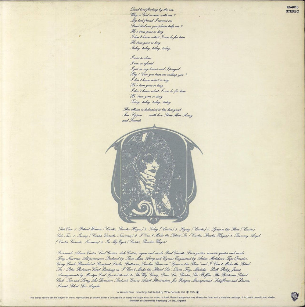 Three Man Army Two - Autographed UK vinyl LP album (LP record)