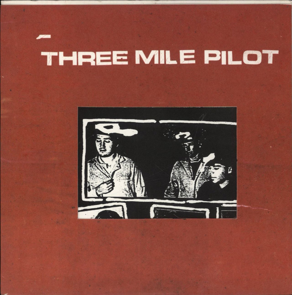 Three Mile Pilot Red Sensing - Clear Vinyl US 7" vinyl single (7 inch record / 45) OUR-004