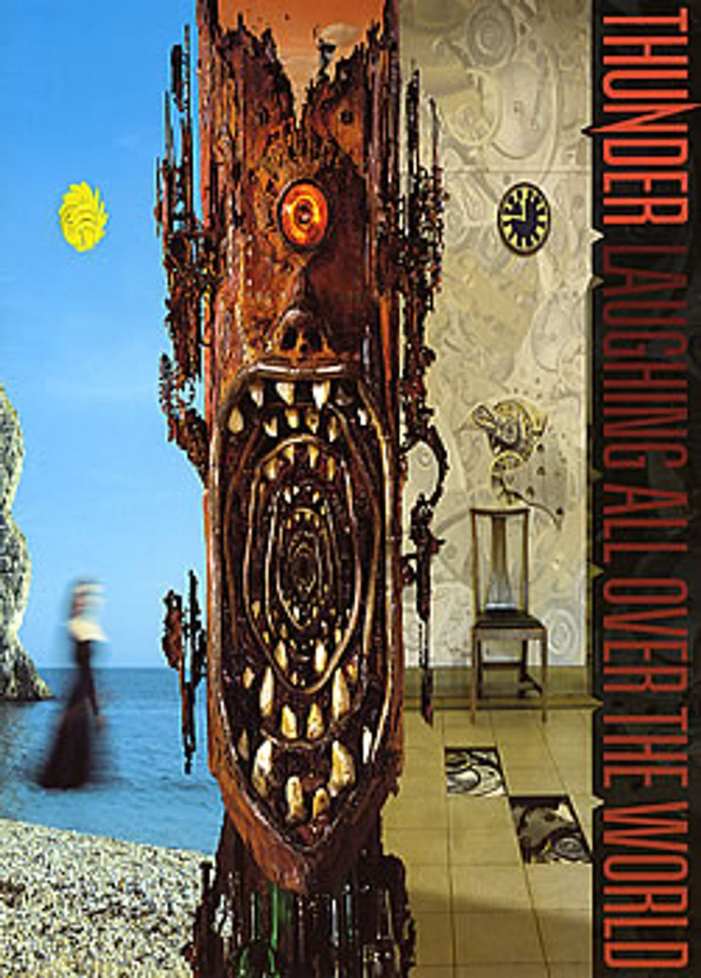 Thunder Laughing All Over The World UK tour programme TOUR PROGRAMME