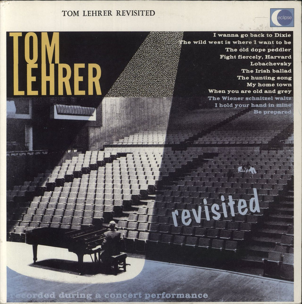 Tom Lehrer Tom Lehrer Revisited UK vinyl LP album (LP record) LK4375
