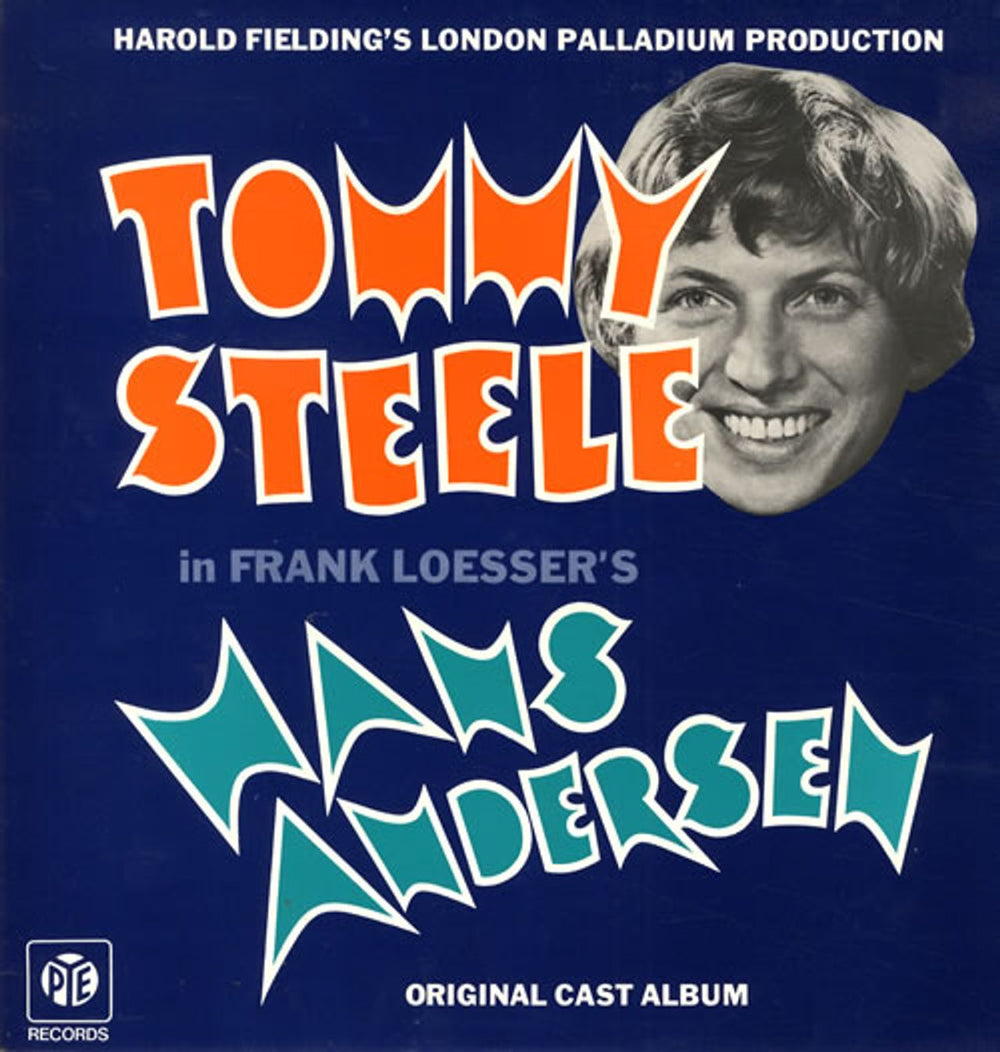 Tommy Steele Hans Andersen UK vinyl LP album (LP record) NSPL18451