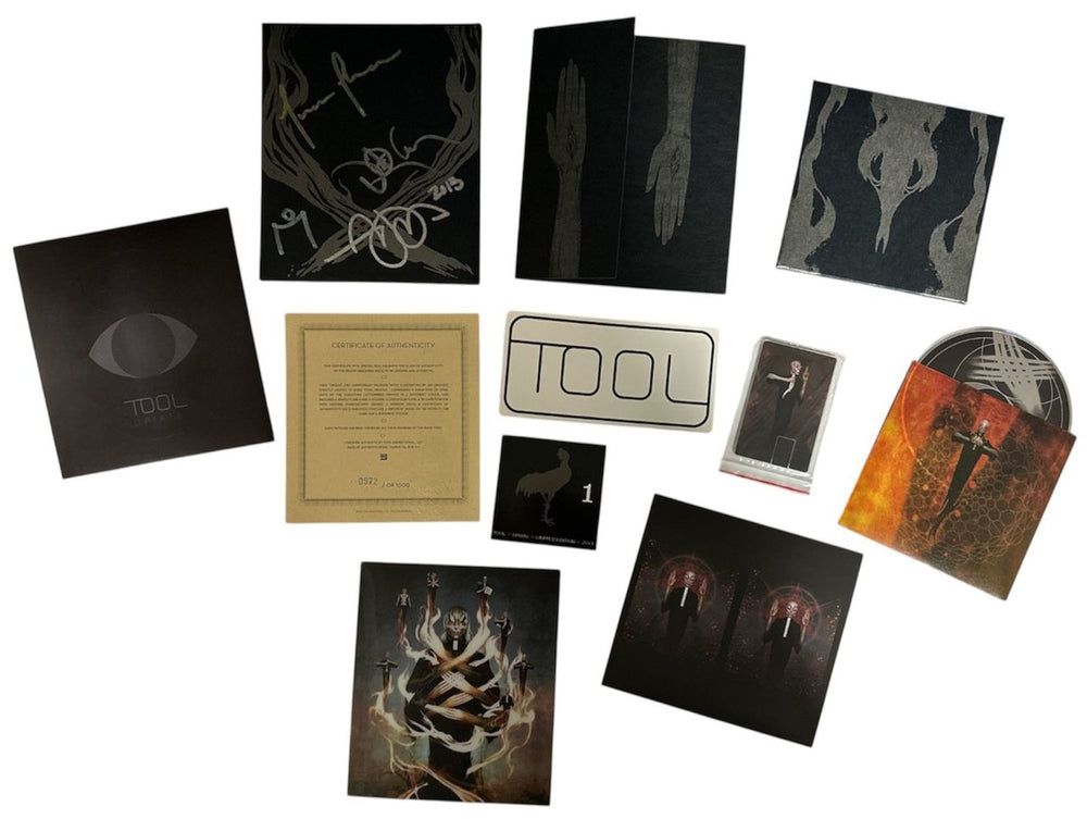 Tool Opiate  - 21st Anniversary - Autographed US CD album (CDLP) OOTCDOP873413