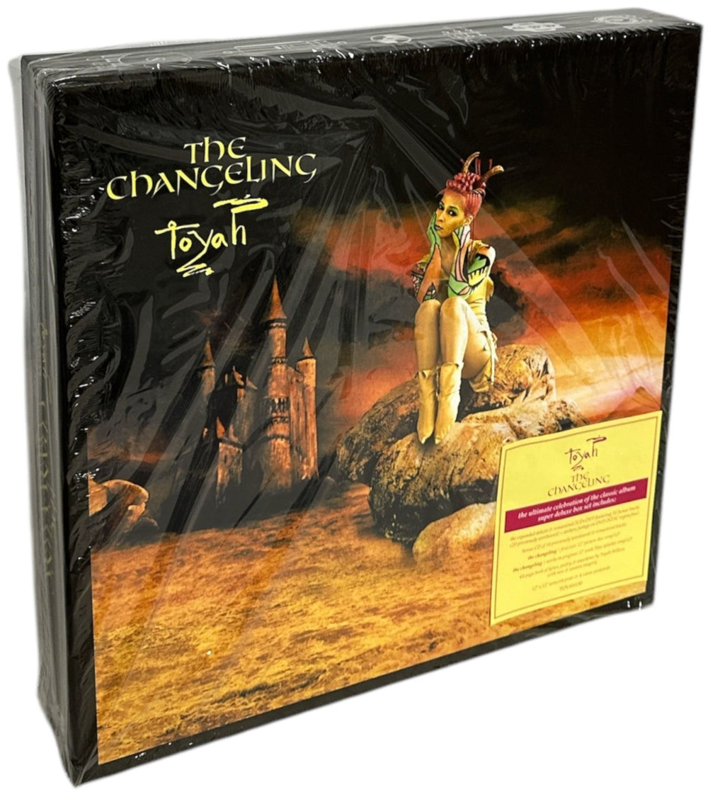 Toyah The Changeling - 2-CD & 1-DVD/CD + Pink & Blue Splatter Vinyl LP & Picture Disc LP UK CD Album Box Set TOYAH150
