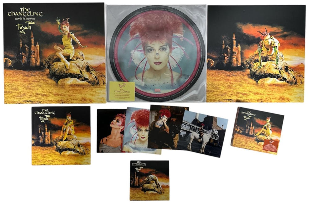 Toyah The Changeling - 2-CD & 1-DVD/CD + Pink & Blue Splatter Vinyl LP & Picture Disc LP UK CD Album Box Set TYHDXTH857438