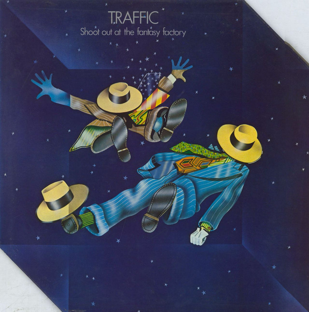 Traffic Shoot Out At The Fantasy Factory - 1st - EX UK vinyl LP album (LP record) ILPS9224