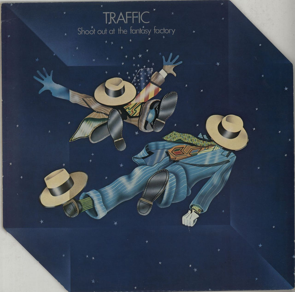 Traffic Shoot Out At The Fantasy Factory - 3rd UK vinyl LP album (LP record) ILPS9224