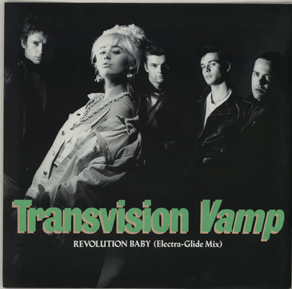 Transvision Vamp Revolution Baby - Reissue UK 12" vinyl single (12 inch record / Maxi-single) TVVT4