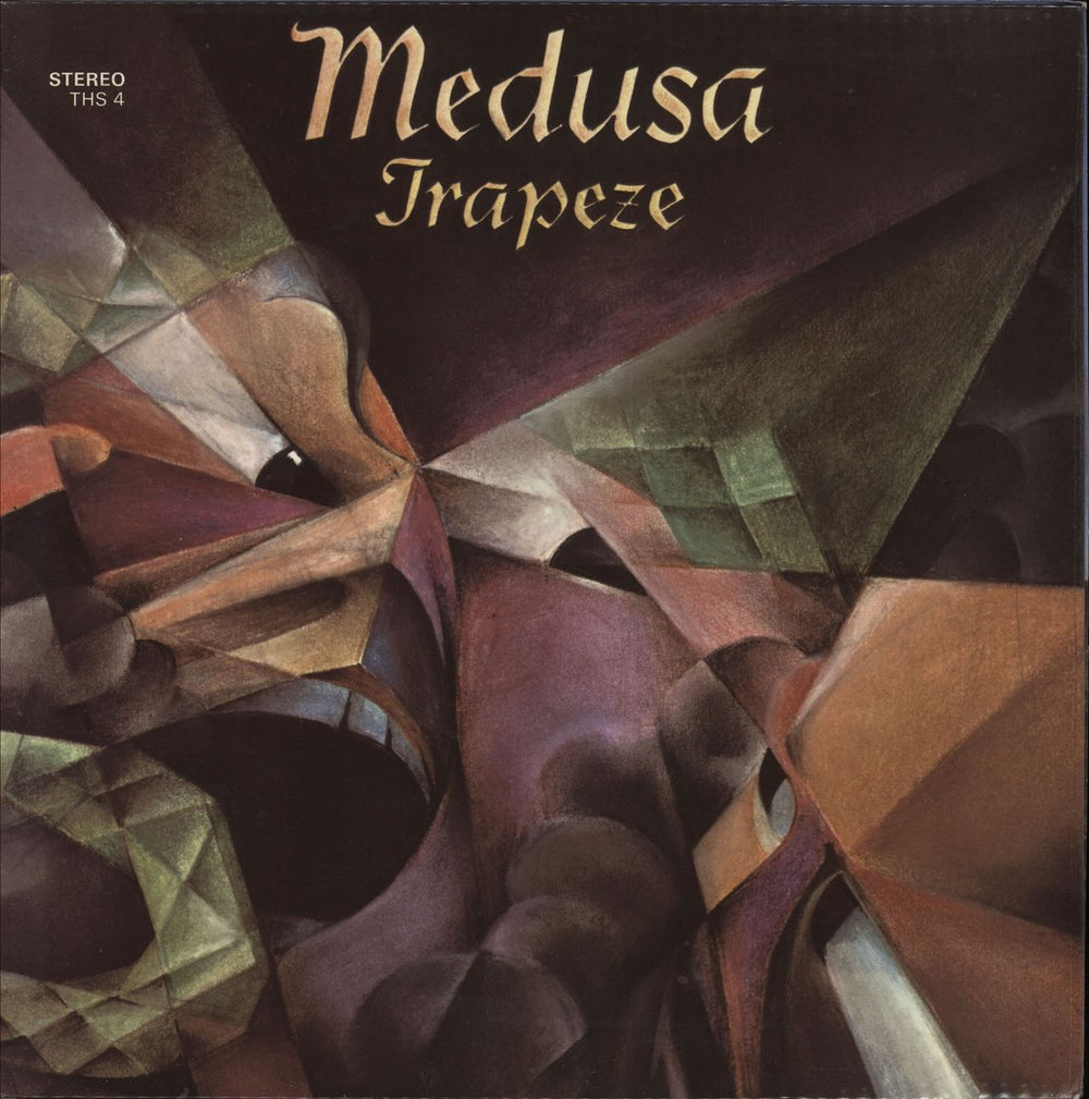 Trapeze Medusa - blue label UK vinyl LP album (LP record) THS4