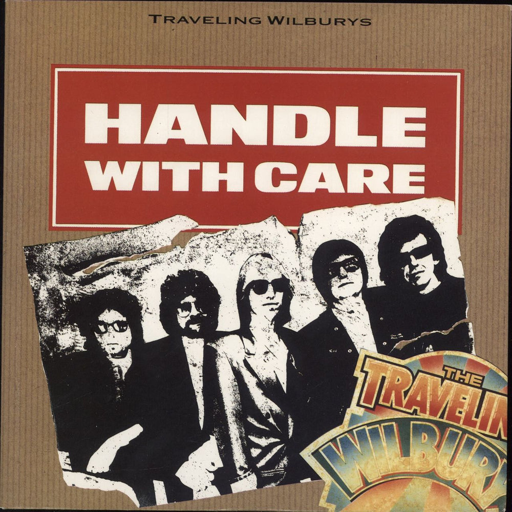 Traveling Wilburys Handle With Care UK 7" vinyl single (7 inch record / 45) W7732