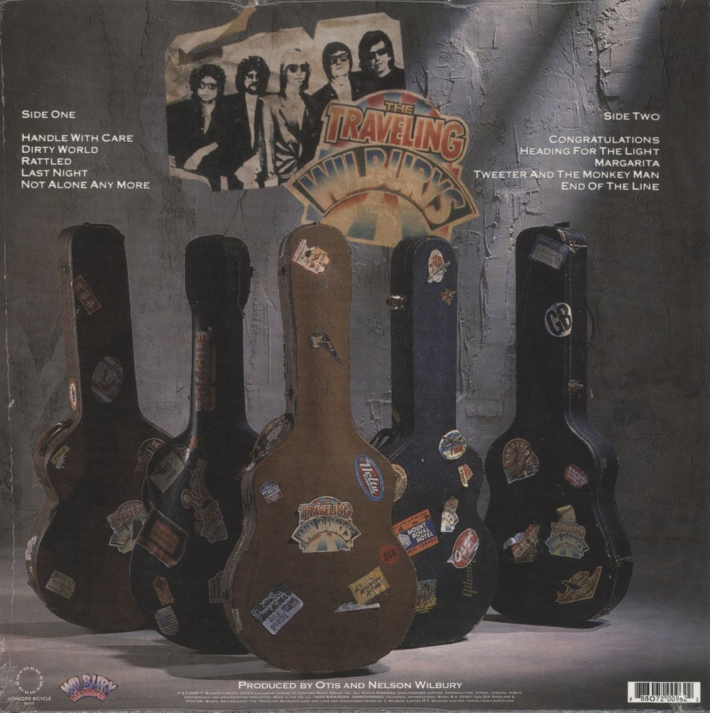 Traveling Wilburys Volume 1 - 180 Gram - Sealed UK vinyl LP album (LP record) 888072009622