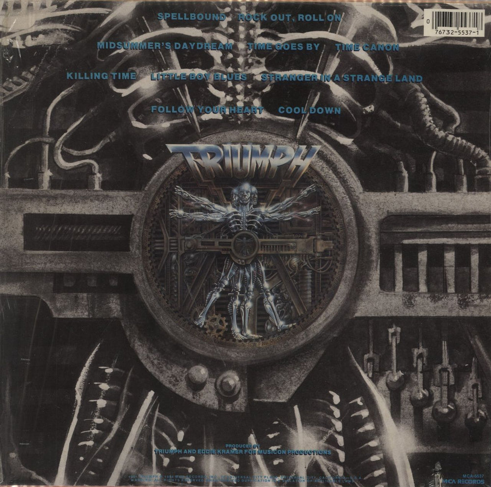 Triumph Thunder Seven - Hype Stickered Shrink US vinyl LP album (LP record)