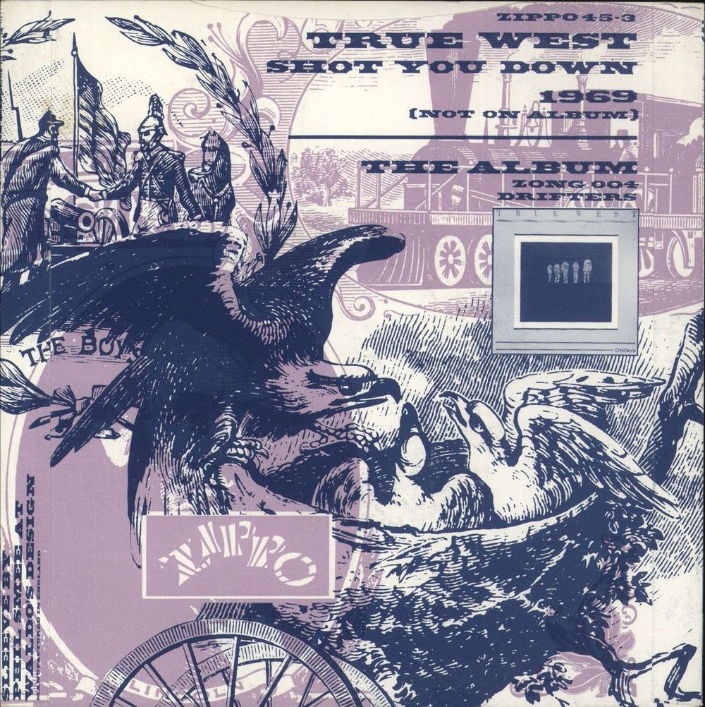 True West Shot You Down UK 7" vinyl single (7 inch record / 45)