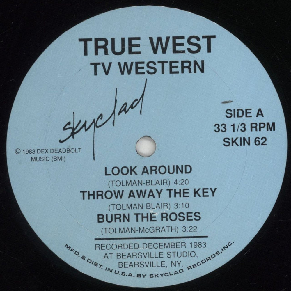 True West TV Western US 12" vinyl single (12 inch record / Maxi-single) U3412TV856809
