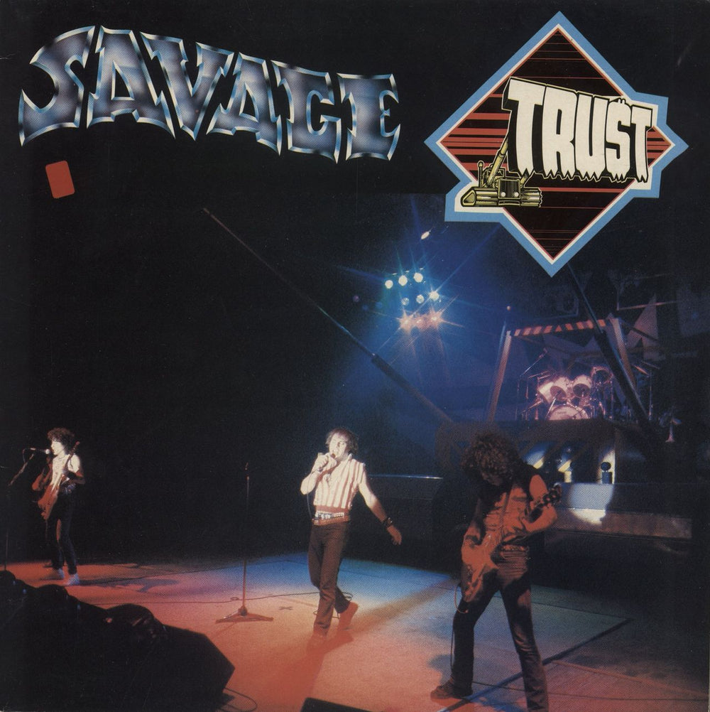 Trust Savage UK vinyl LP album (LP record) 85546