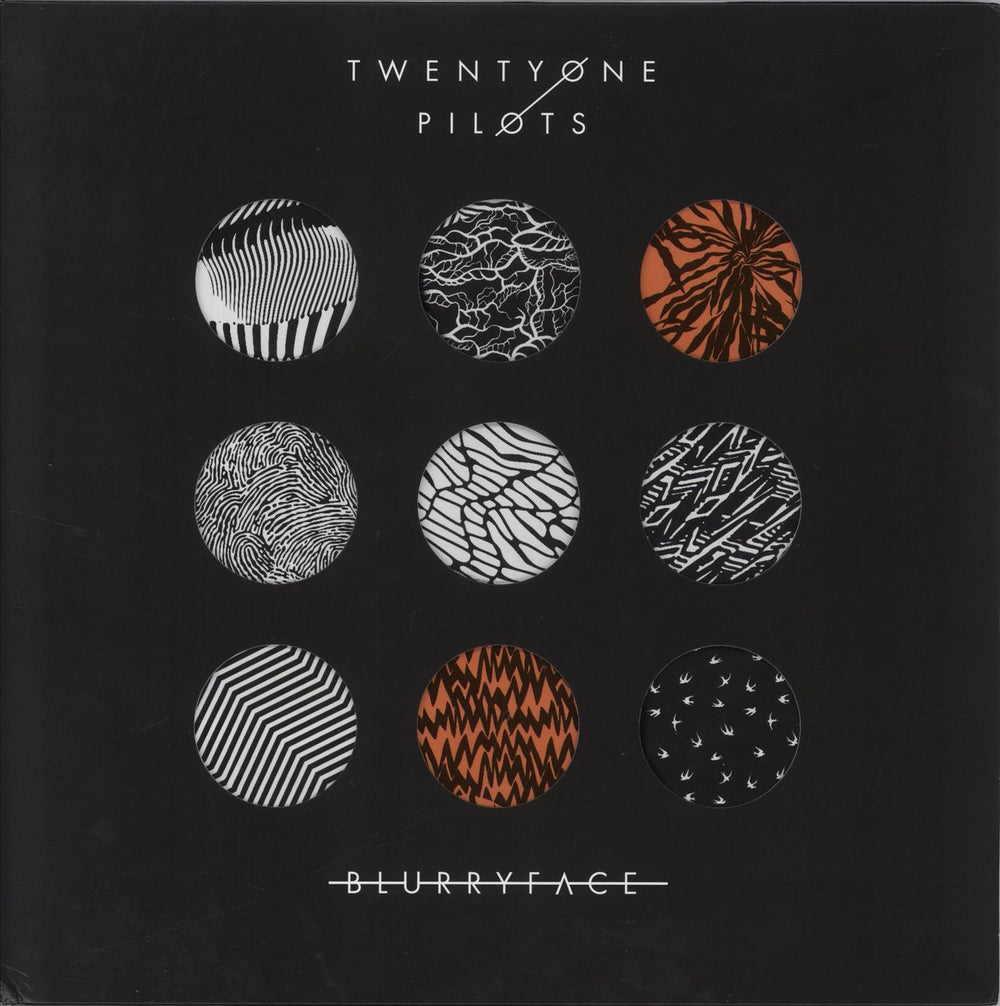 Twenty One Pilots Blurryface - Silver Vinyl UK 2-LP vinyl record set (Double LP Album) 7567-86696-3