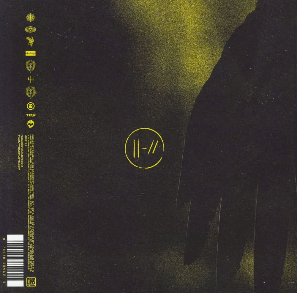 Twenty One Pilots Trench UK 2-LP vinyl record set (Double LP Album) 075678654695