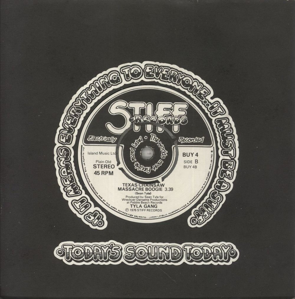 Tyla Gang Styrofoam - 4pr UK 7" vinyl single (7 inch record / 45) BUY4