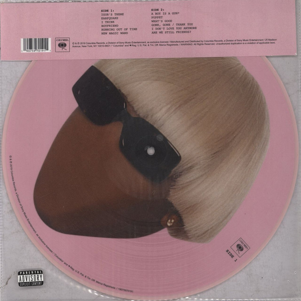 Tyler, The Creator Igor Canadian picture disc LP (vinyl picture disc album) YYMPDIG847767