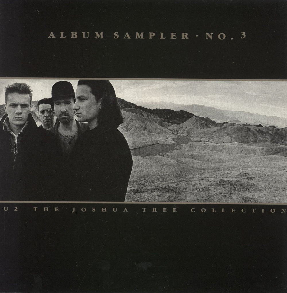 U2 Album Sampler 3 UK Promo 7" vinyl single (7 inch record / 45) U26-3